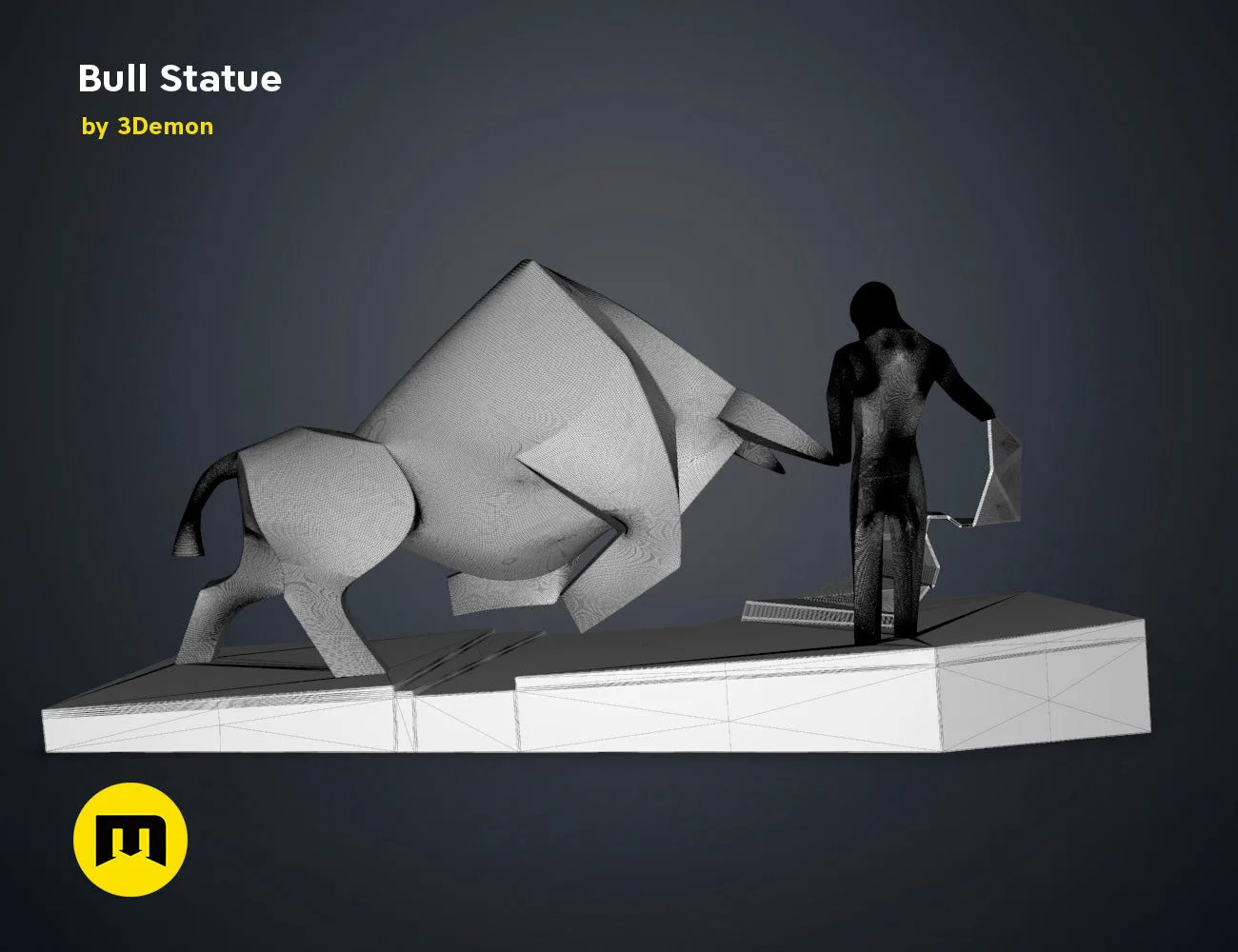 Dune Bull Statue - Bullfighter - Image 37