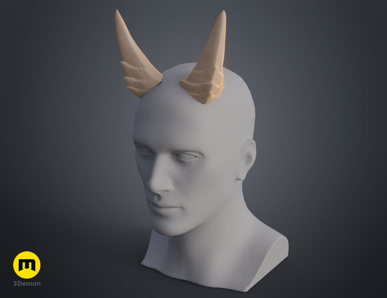 Viper Horns — 3D printable STL model
