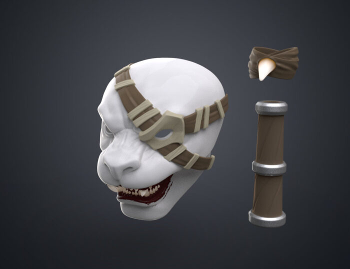 Rengar Head – League of Legends — 3D printable STL model