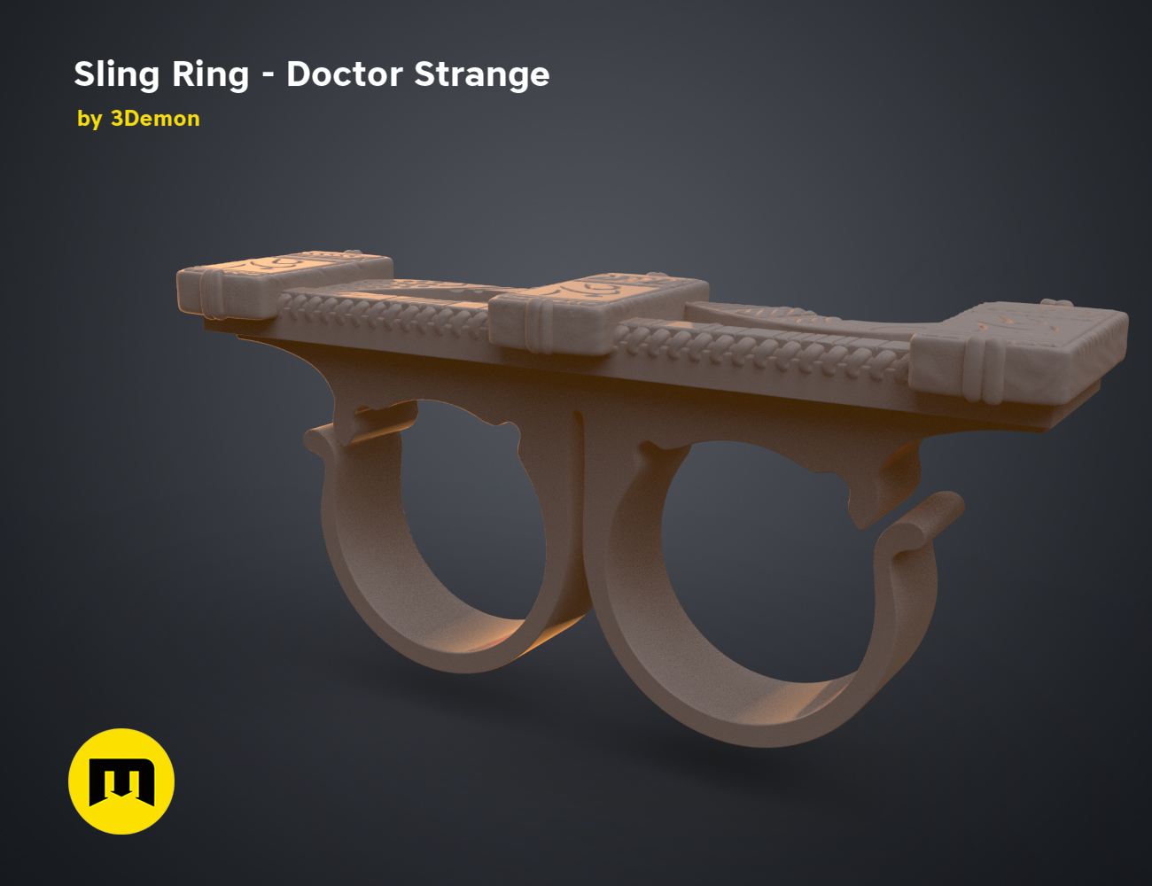 Amazon.com: HUAWELL KIllerbody Sling Ring Cosplay Accessories Sling Ring  Prop With Dr Strange necklace: Clothing, Shoes & Jewelry