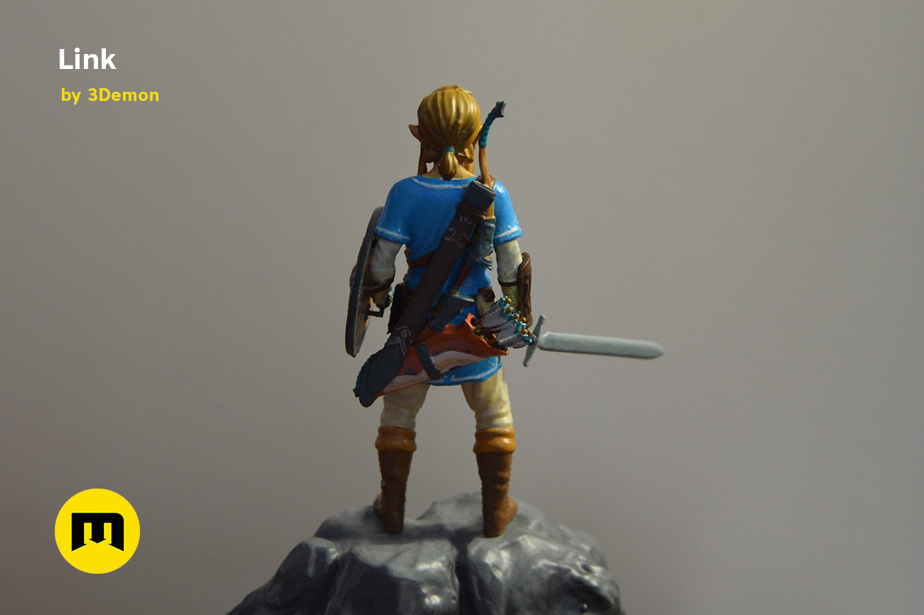 STL file Link - Zelda: Breath of the Wild Fan Made 🔗・3D printer design to  download・Cults