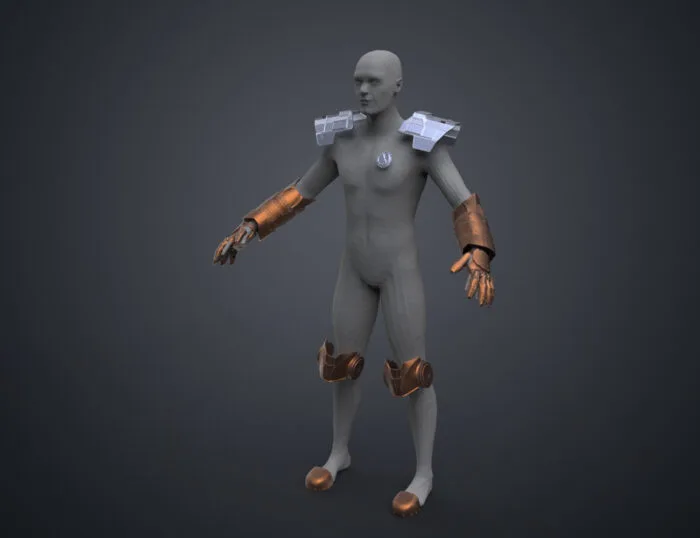 Robotman - Armor — 3D printable STL model