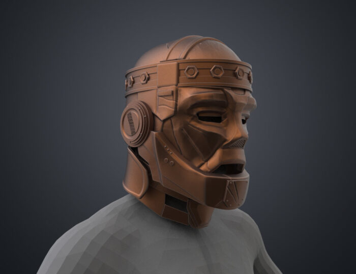 Robotman - Head — 3D printable STL model
