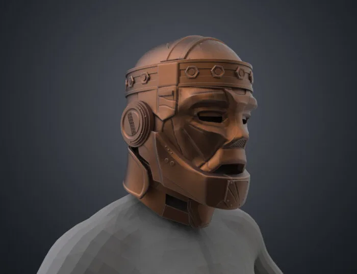 Robotman - Head — 3D printable STL model