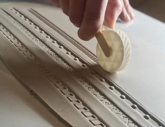 Stamp Wheel for Clay and Cosplay FREE — 3D printable STL model