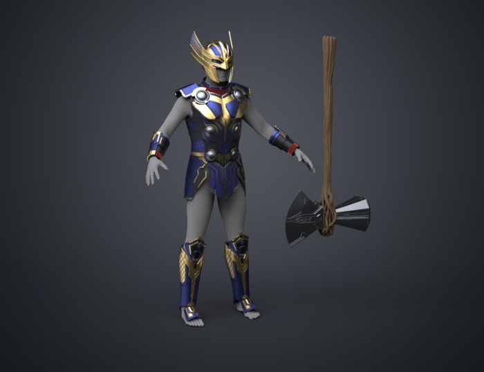 Thor armor bundle - Love and Thunder — 3D printable STL model
