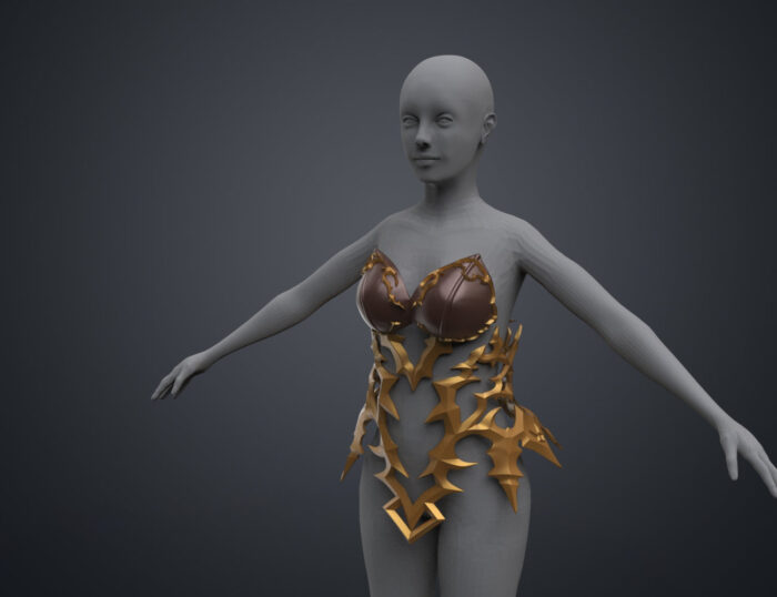 Shionne Bra Armor & Corset – Tales of Arise — 3D printable STL model