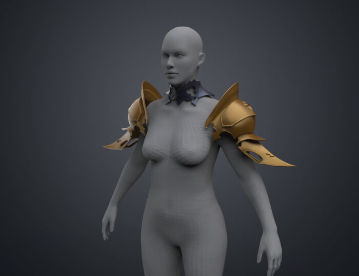 Shionne Shoulder Armor – Tales of Arise — 3D printable STL model