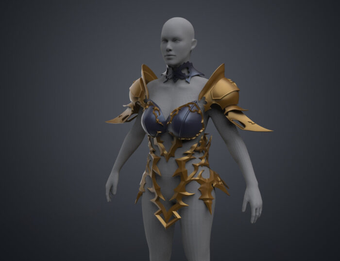 Shionne Armor – Tale of Aries — 3D printable STL model