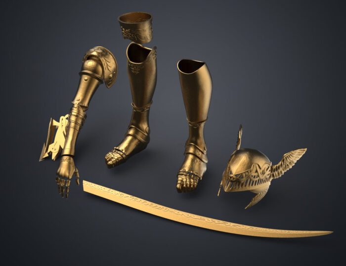 Malenia Armor Set - Elden Ring — 3D printable STL model
