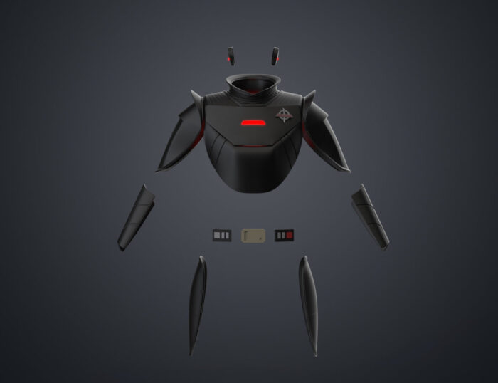 Grand Inquisitor Armor - Obi-Wan — 3D printable STL model
