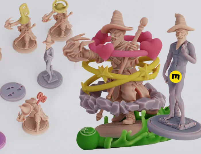 Condition Markers for DnD figures — 3D printable STL model