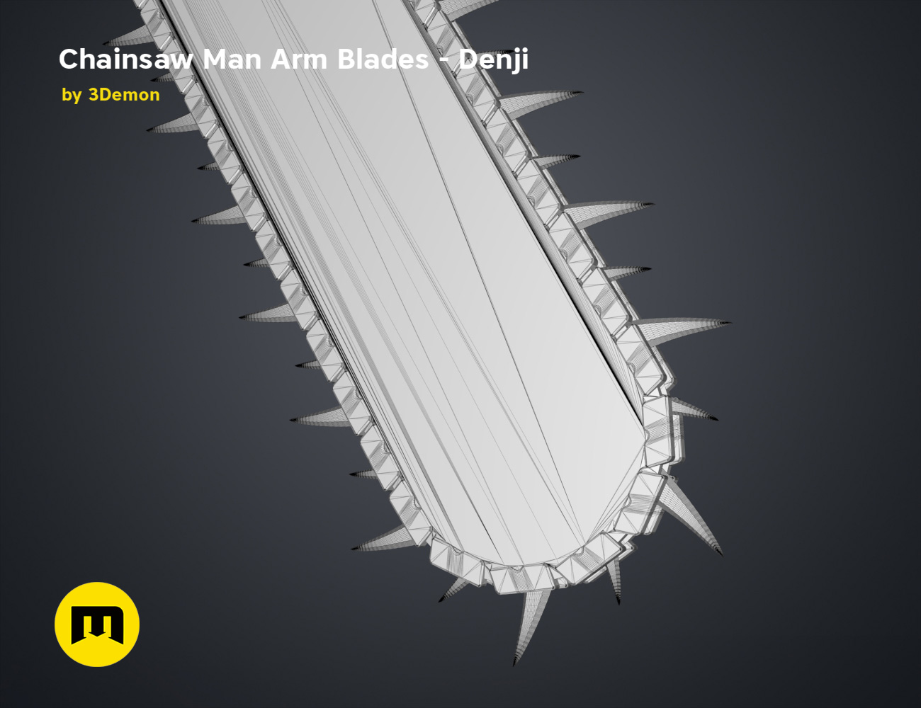 Chainsaw Man Blade Arms - Denji Cosplay 3D Print Model by blackstar90