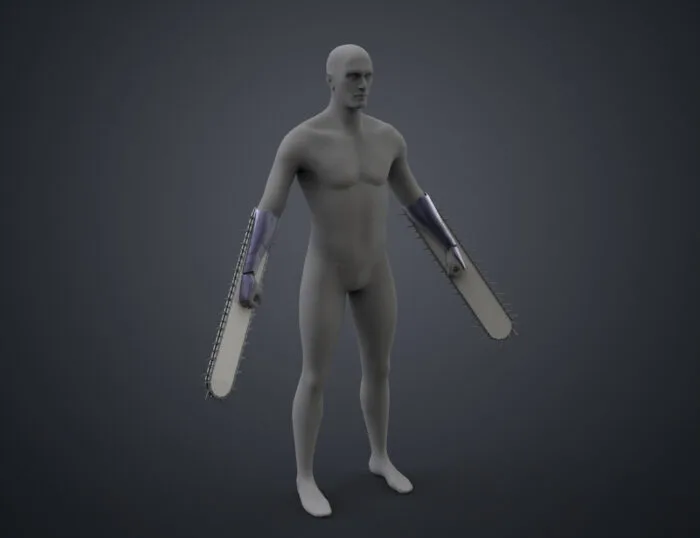 Chainsaw Man Arm Blades - Denji — 3D printable STL model