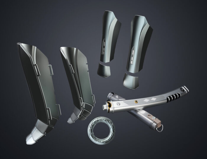 Ahsoka Tano cosplay set - The Mandalorian — 3D printable STL model