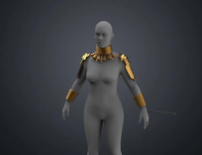 Dora Milaje - Armor and Accesories (Black Panther) — 3D printable STL model