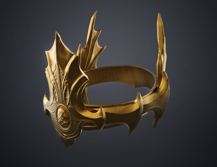King Atlan's Crown - Aquaman — 3D printable STL model