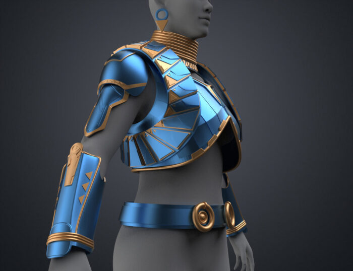 Midnight Angels Armor - Wakanda Forever — 3D printable STL model