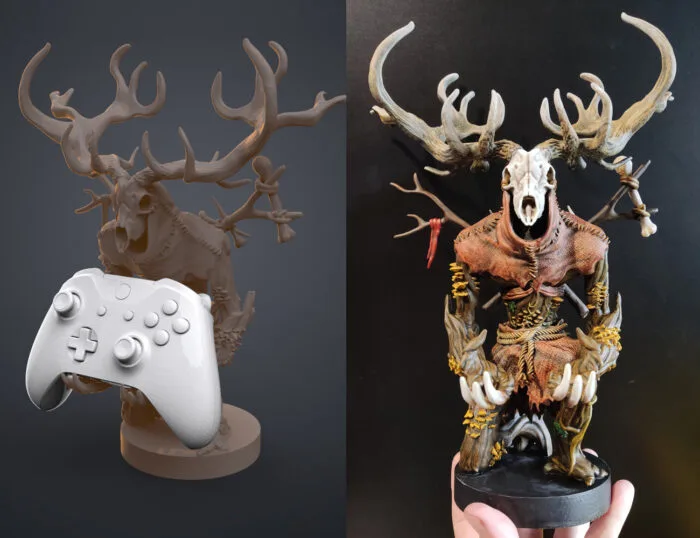 Leshen Controller Holder — 3D printable STL model