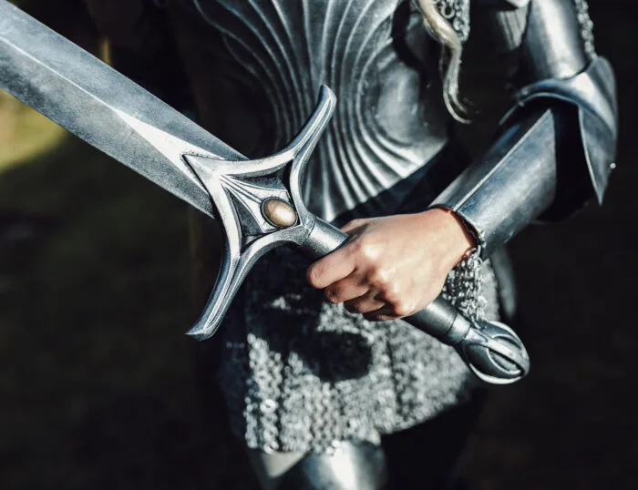 Galadriel's Sword & Scabbard - Rings of Power — 3D printable STL model