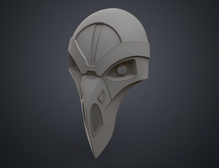 Sith Inquisitor Mask - Tales of the Jedi — 3D printable STL model