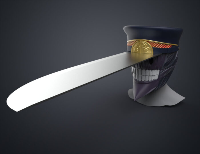 Katana Man Helmet - Chainsaw Man — 3D printable STL model