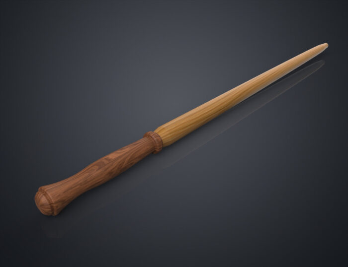 Molly Weasley's Wand — 3D printable STL model