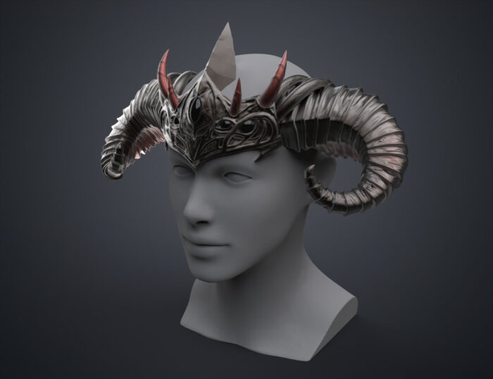 Asmodeus Horns - Critical Role — 3D printable STL model