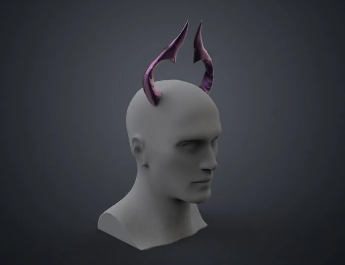 Bubi's horns - Virtual Youtuber — 3D printable STL model