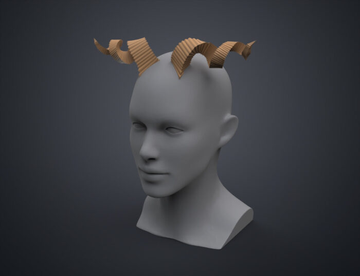 Fearne Calloway Horns - Critical Role — 3D printable STL model