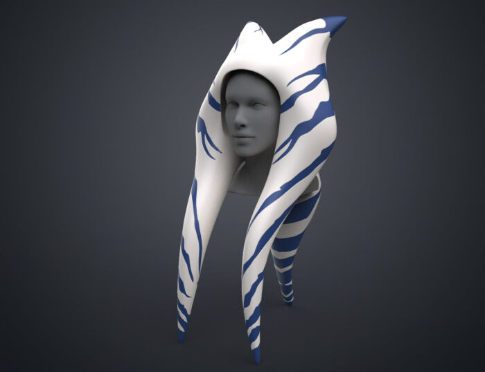 Ahsoka’s Lekku Mold –  Star Wars Rebels — 3D printable STL model