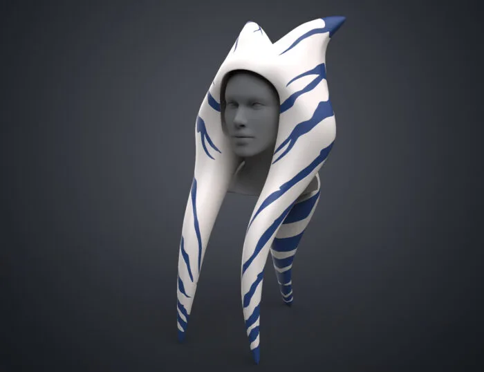 Ahsoka’s Lekku Mold –  Star Wars Rebels — 3D printable STL model