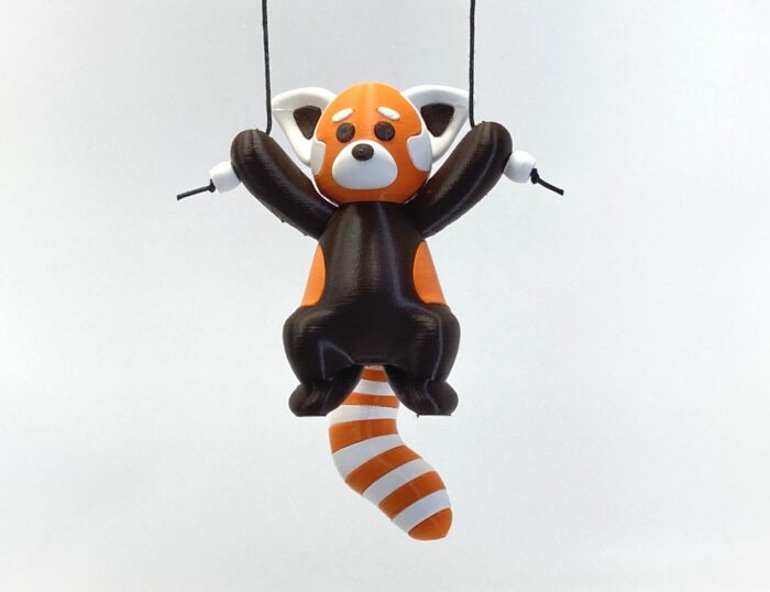 Climbing Red Panda Toy — 3D printable STL model