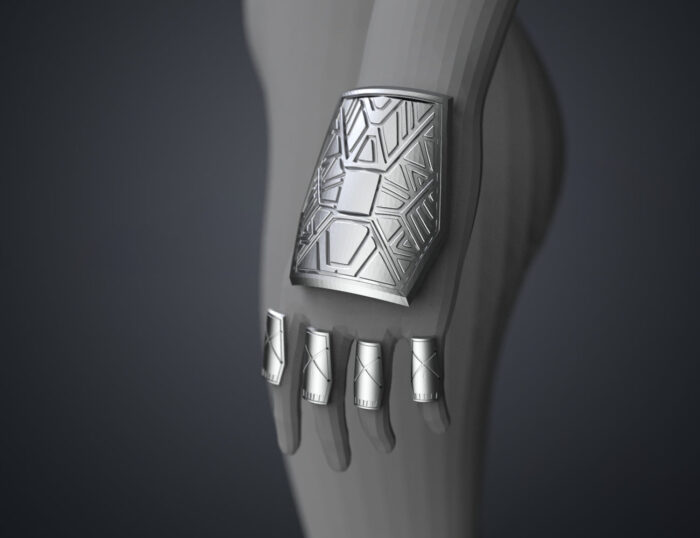 Dora Milaje hand Armor - Wakanda Forever — 3D printable STL model