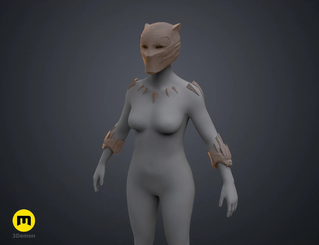Queen Shuri Cosplay Set – Black Panther STL | 3D Print | 3Demon
