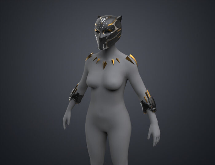 Queen Shuri Cosplay Set – Black Panther Wakanda Forever — 3D printable STL model