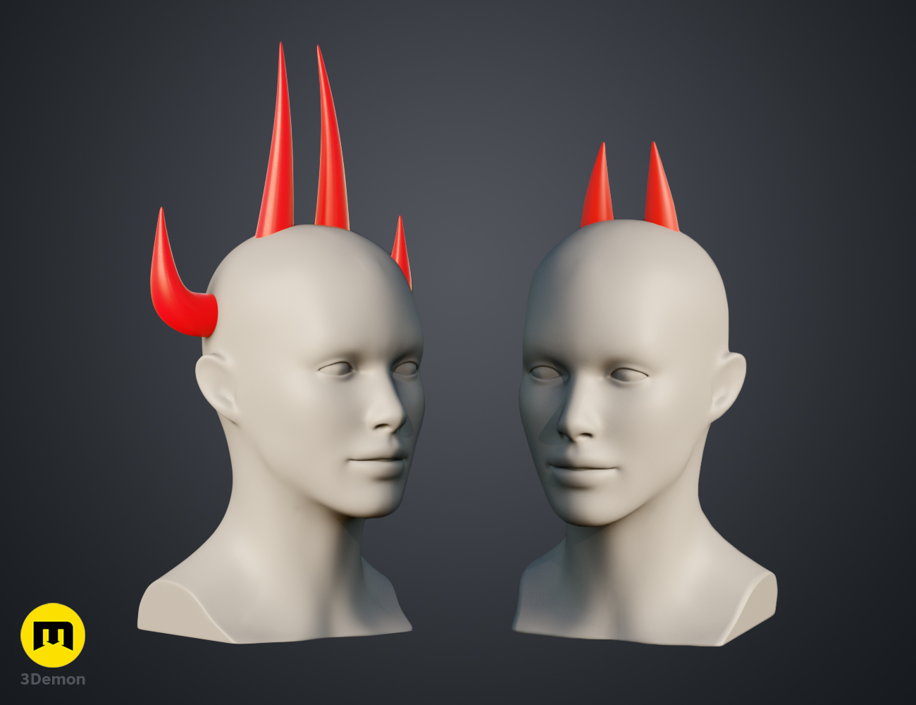 Power Horns Chainsaw Man — 3D printable STL model
