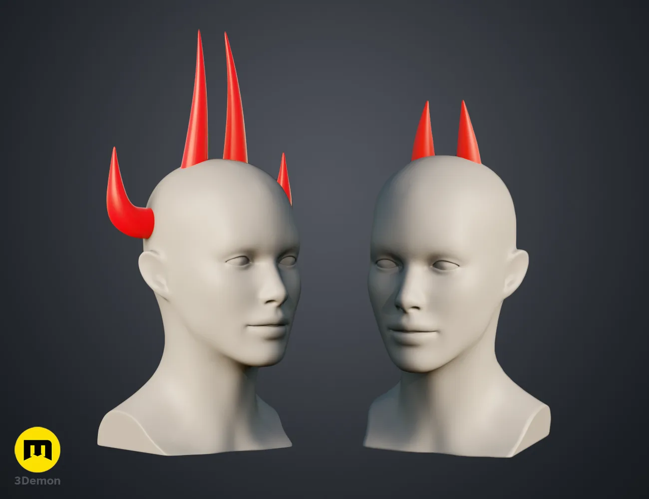 Power Horns Chainsaw Man — 3D printable STL model