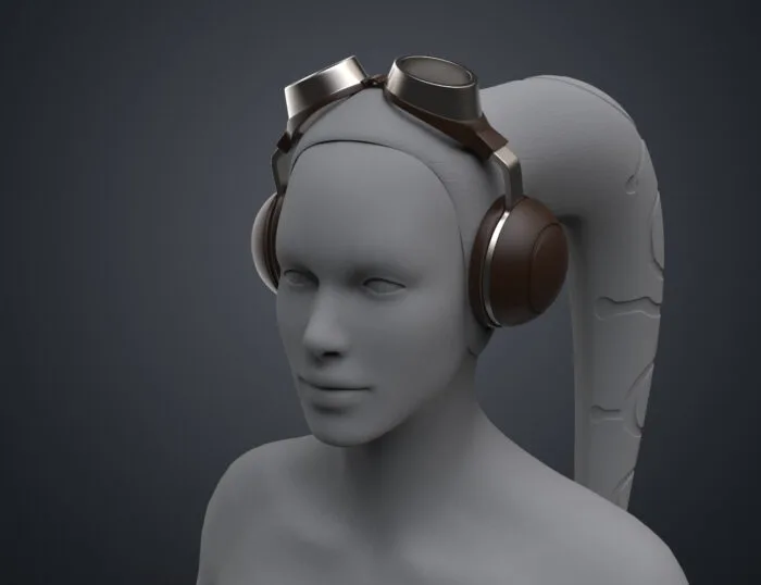 Hera Syndulla’s Flight Goggles - Star Wars — 3D printable STL model