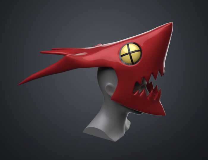 Power Demon Form mask - Chainsaw Man — 3D printable STL model