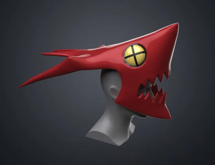 Power Demon Form mask - Chainsaw Man — 3D printable STL model