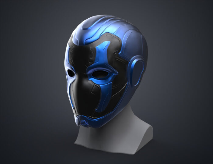 Blue Beetle Wearable Helmet — 3D printable STL model