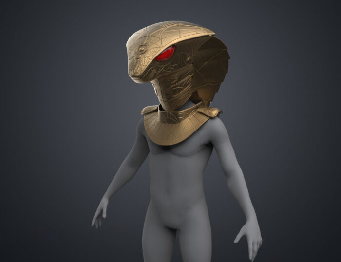 Serpent Guard Helmet — 3D printable STL model