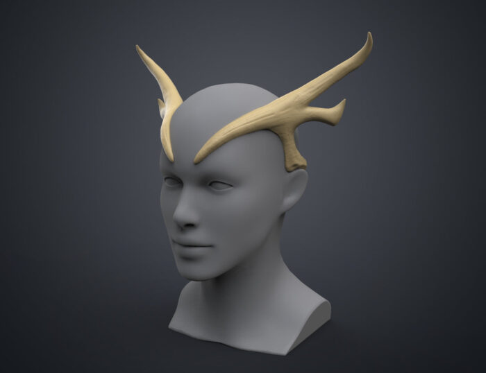 Keyleth's Antler Tiara - The Legend of Vox Machina — 3D printable STL model