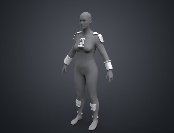 Ahsoka’s Spacesuit Armor Accessories — 3D printable STL model