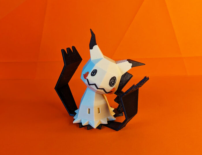 Mimikyu Low Poly Pokemon — 3D printable STL model