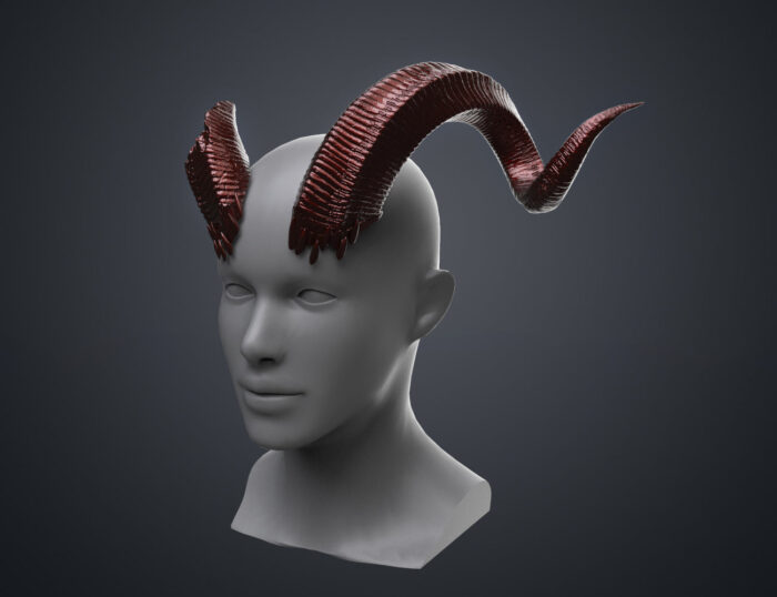 Karlach Horns - Baldur's Gate — 3D printable STL model