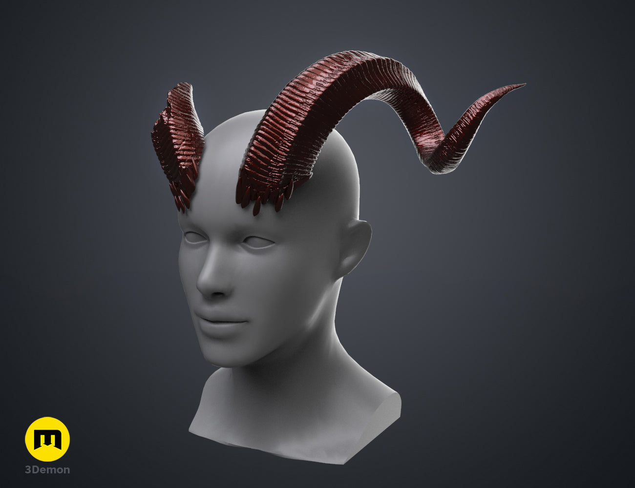 Karlach Horns - Baldur's Gate — 3D printable STL model