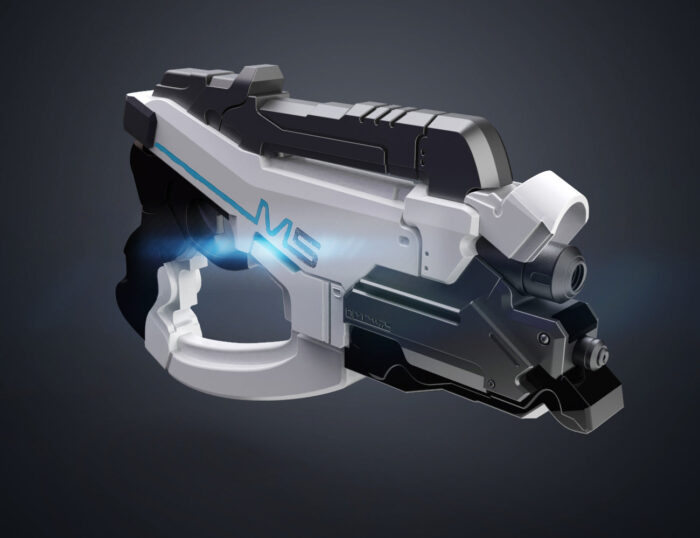 M-5 Phallanx pistol - Mass Effect 3 — 3D printable STL model