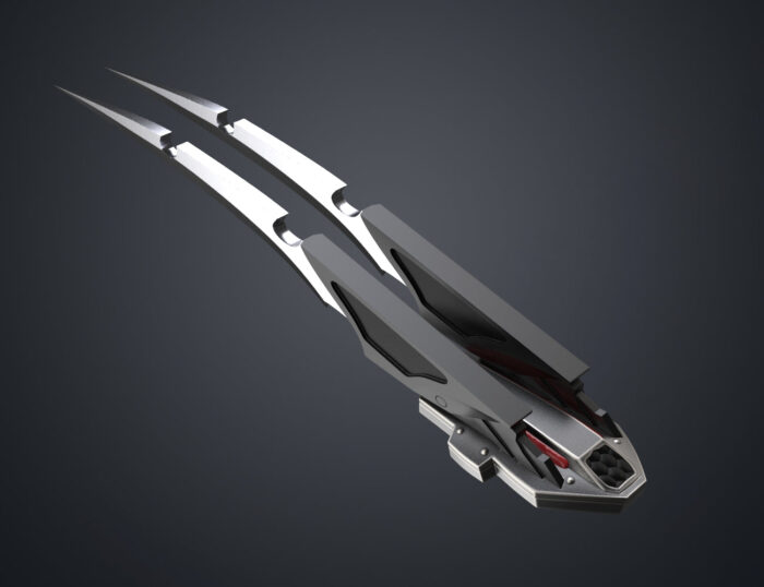 Fugitive Predator Gauntlet Blade — 3D printable STL model